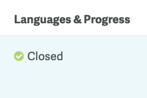 Translation Portal - Jobs - Closed